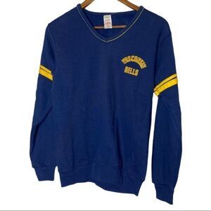 Vintage WI DELLS Navy Sweatshirt womens size Small